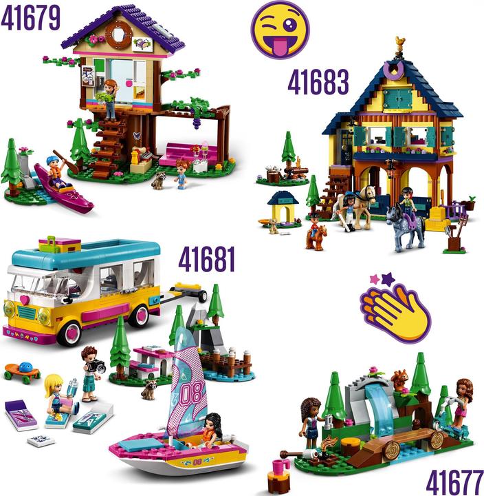 Image du produit LEGO Friends 41679 Maison de la forêt (41679, LEGO Friends)