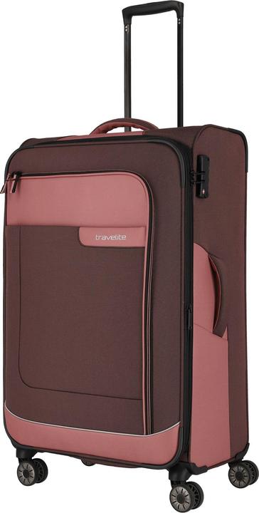 Image du produit Travelite Trolley + valise Viia 4w Trolley L (91 l, L (90 - 115l))