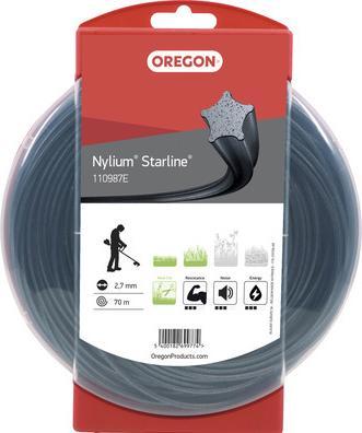 Produktbild Oregon Faden Nylium Starline 2.7 mm x 70 m (Rasentrimmer, Gartenmaschinen Ersatzteile)
