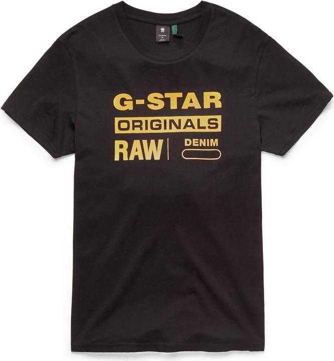 G-Star Printed Graphic Eight T-Shirt Regular Fit Black (S)