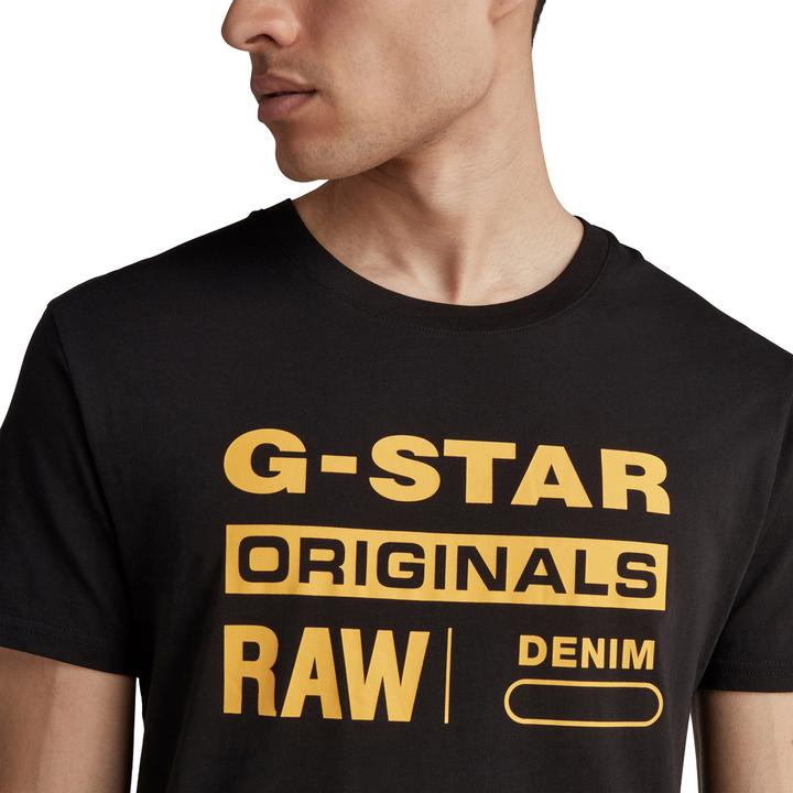 Immagine prodotto G-Star Printed Graphic Eight T-Shirt Regular Fit Black (S)