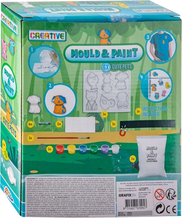 Actual product image Grafix Gips Gieten en Schilderen - Lieve Dieren