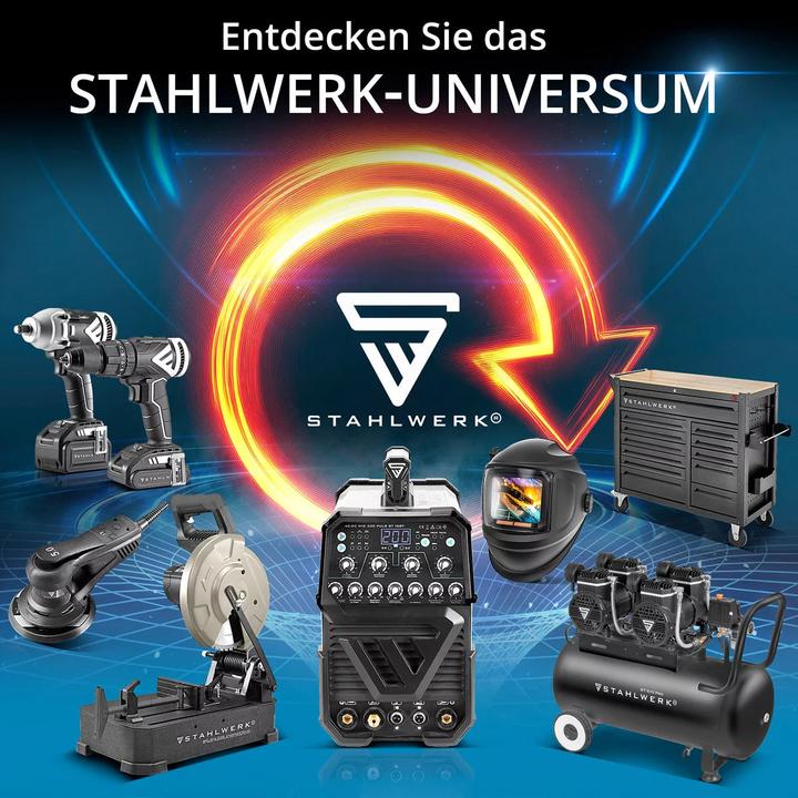 Produktbild Stahlwerk Digitales Schweissgerät AC/DC WIG 200 Puls Pro IGBT Inverter 200A