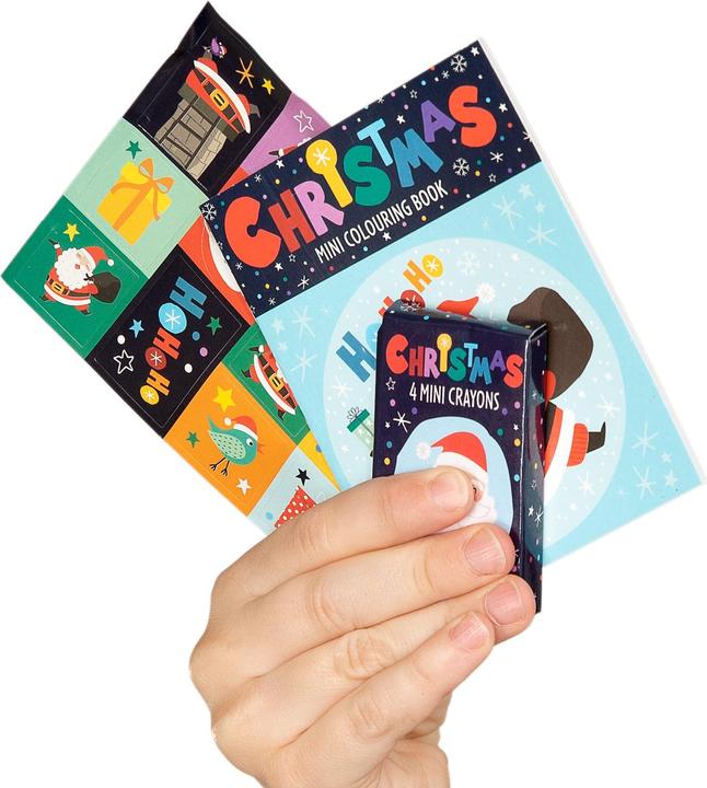 Immagine prodotto Set Treats: libro da colorare, pastelli e foglio di adesivi - ciliegia