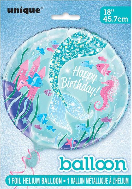 Produktbild Unique Ballon Sirene Geburtstag (1 x)