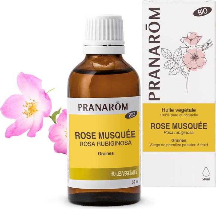Actual product image Pranarom PFLANZENÖL - Hagebutte Bio (Body oil, 50 ml)