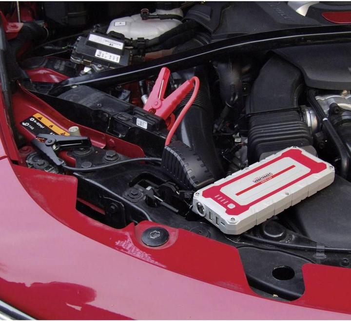 Immagine prodotto Dino Sistema di avvio rapido, cavo jumper 12V 1500A 62.9Wh 136150 Corrente di avvio rapido (12 V)= (1500 A, 4250 mAh)