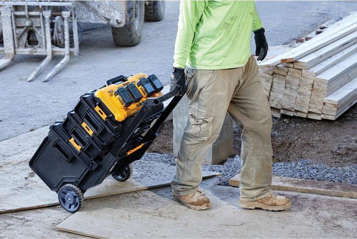 Actual product image DeWalt XR multi-voltage 4-port 8A charger (10.8 V)