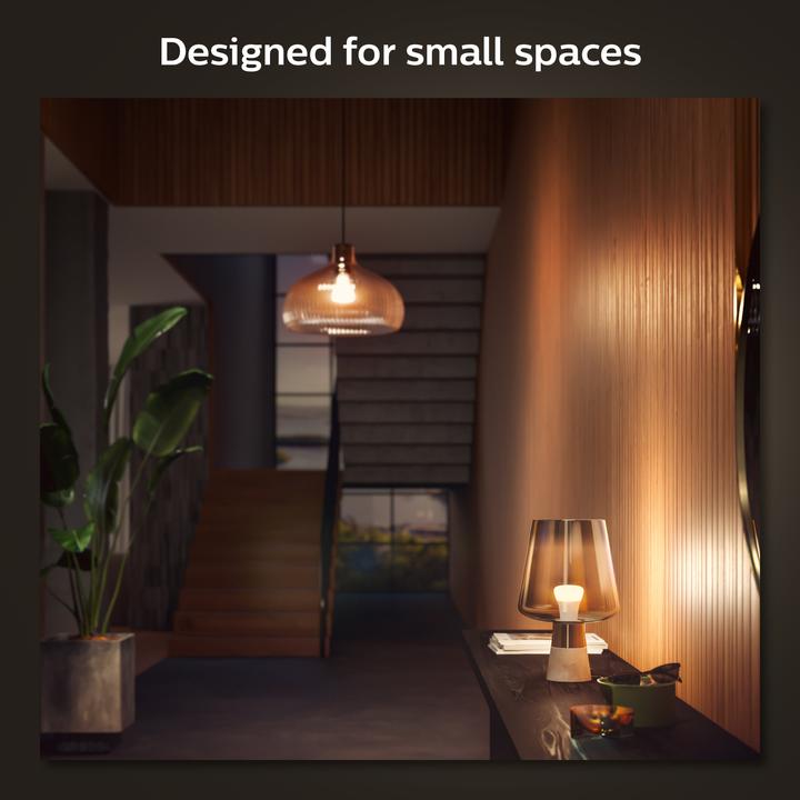 Actual product image Philips Hue White (E27, 9 W, 806 lm, 4 x, F)