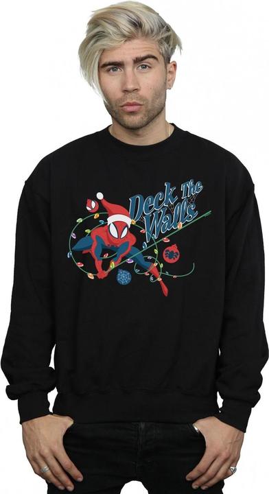 Image du produit - Sweat SPIDER-MAN DECK THE WALLS - Homme (4XL)