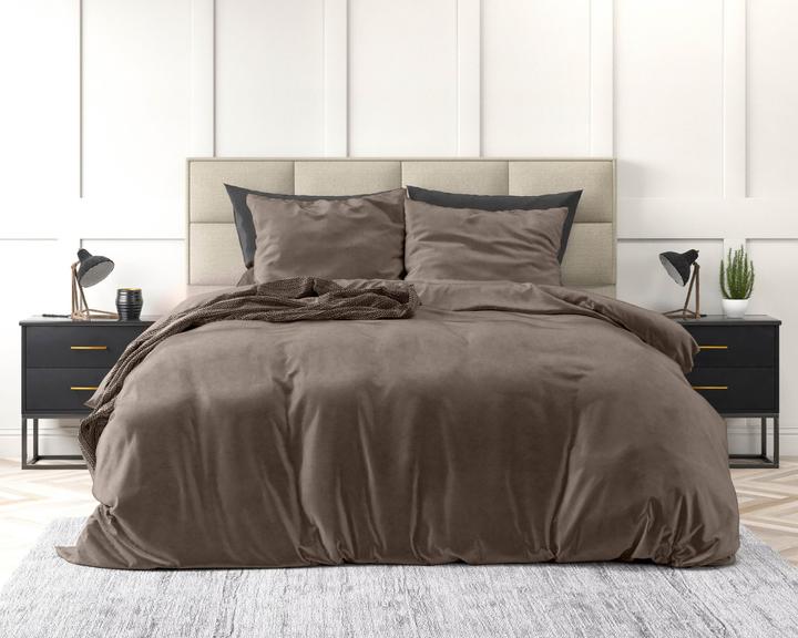 Immagine prodotto Sleeptime Copripiumino in velluto tinta unita (Copripiumino, 140 x 220 cm)