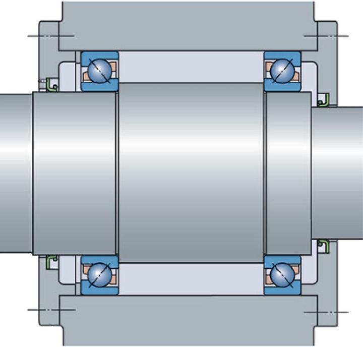 Image du produit SKF Roulements à billes à contact oblique 7207 BECBP Ø intérieur 35 mm Ø extérieur 72 mm Largeur17 mm