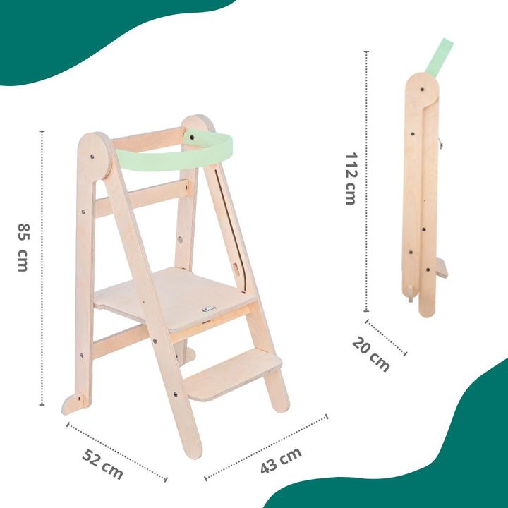 Image du produit MamaToyz Tour d'apprentissage pliable