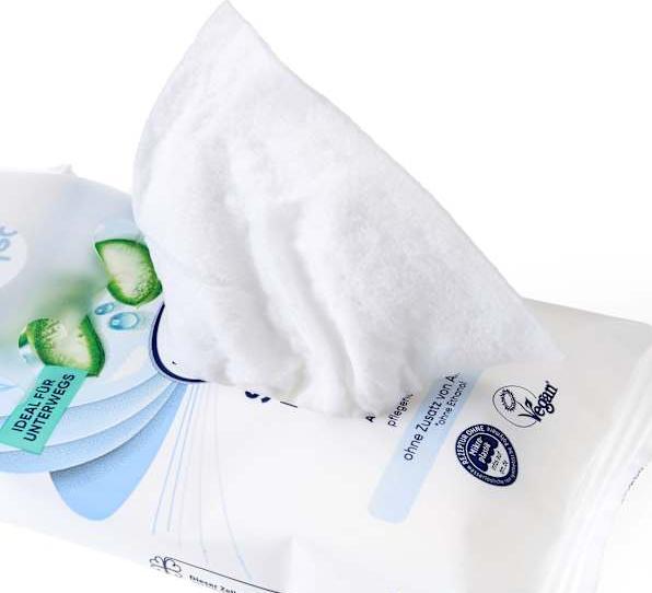 Actual product image dm Balea Deodorant wipes Sensitive (Cleaning cloths)