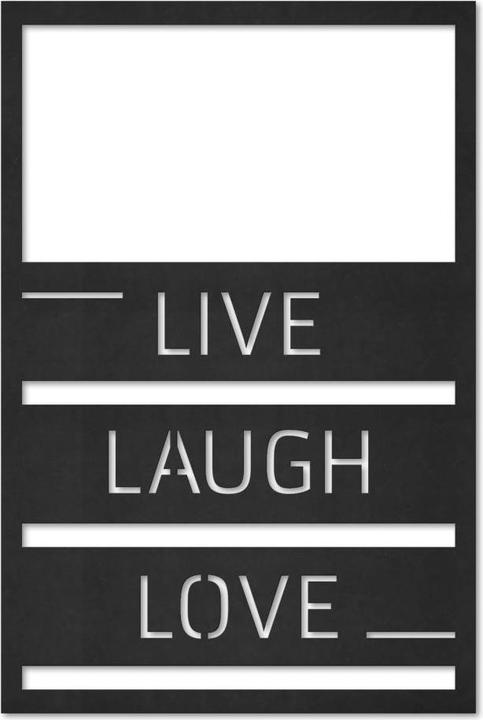 Image du produit Trenddeko Rire en direct Amour (30 x 45 cm, 40 x 60 cm, 20 x 30 cm)