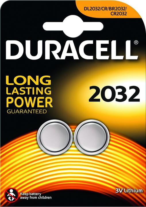 Actual product image Duracell Lithium Button Cells (2 pcs., CR2032, 230 mAh)