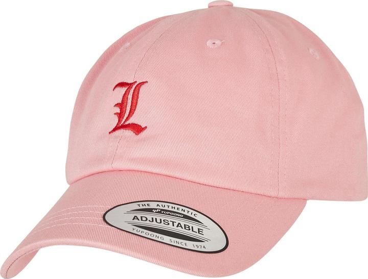 Mister Tee Letter Pink Low Profile Cap - 19729 (One Size)