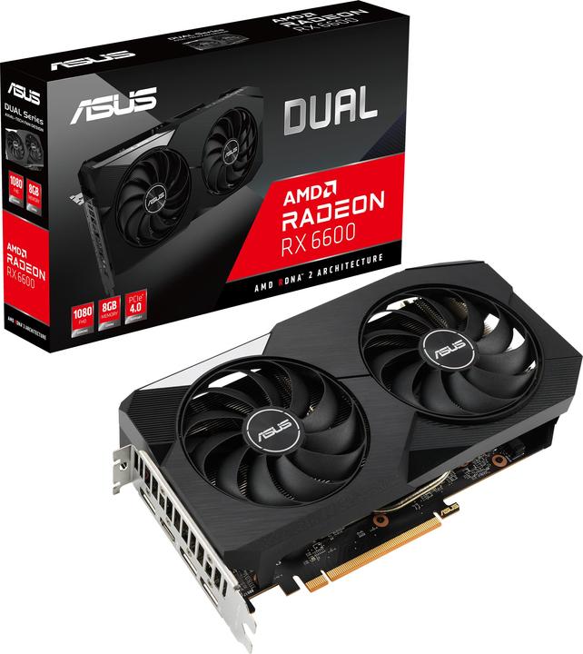Produktbild ASUS Radeon RX 6600 Dual (8 GB)