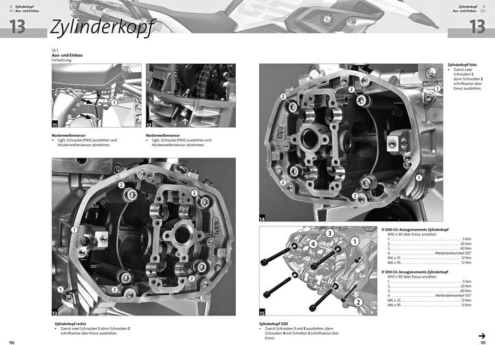 Image du produit BMW R 1200 GS, R 1250 GS & Adventure, Reparaturanleitung (Allemand, Thomas Jung, Uwe Altmann, 2021)
