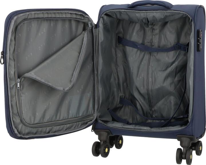 Actual product image D&N Travel Line 9704 4-wheel cabin trolley S 55 cm with stretch fold (38 l, Hand luggage (up to 50 litres))