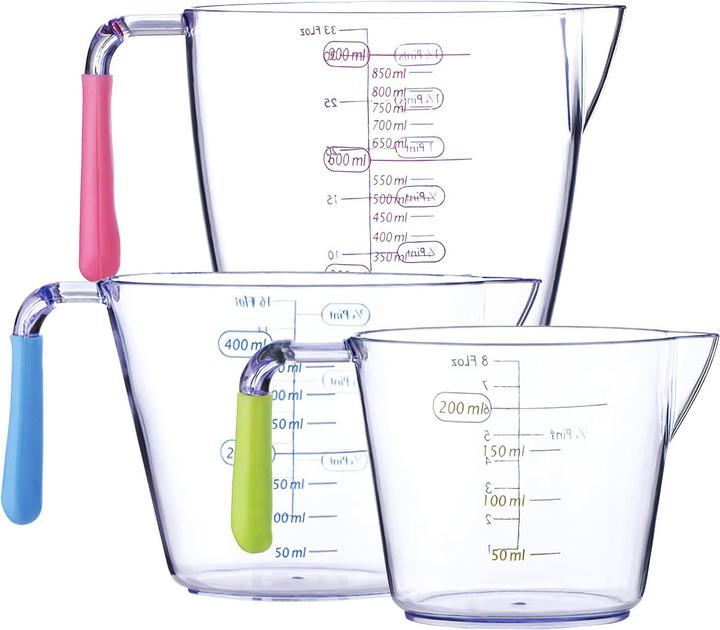 Produktbild Intirilife 3er Pack Messbecher (900 ml)