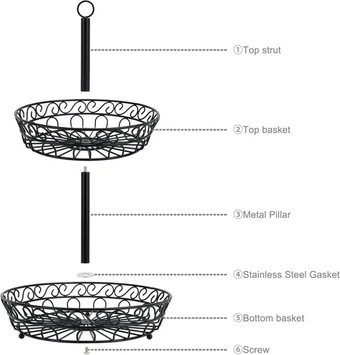 Image du produit Intirilife Obstkorb Etagere