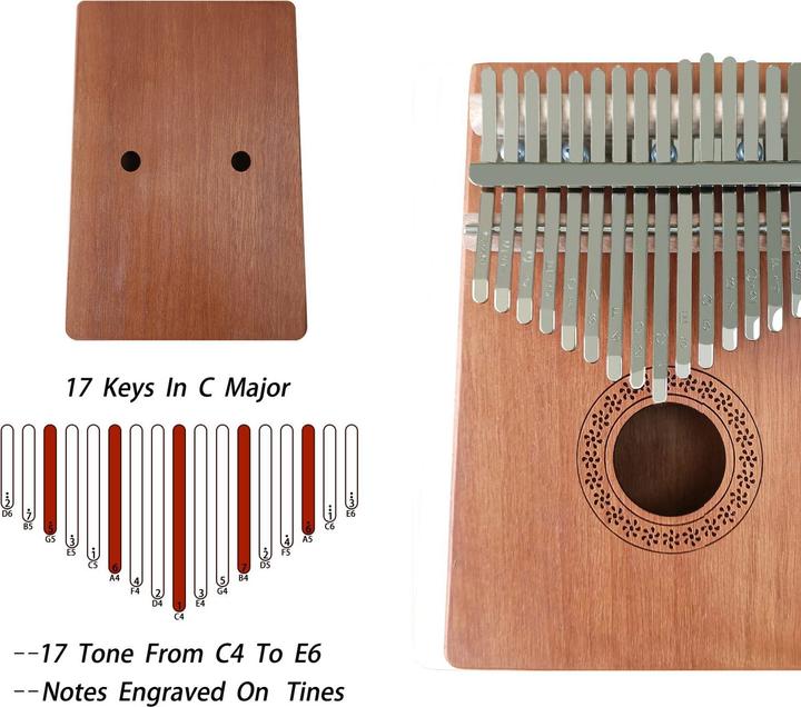 Produktbild Intirilife Kalimba (Piano)