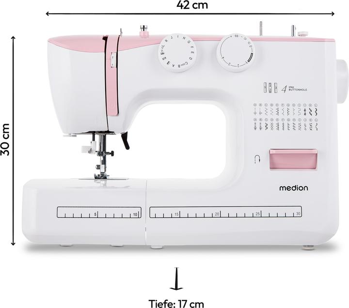 Image du produit Medion LIFE® Machine à coudre à bras libre SM60 (MD10689)