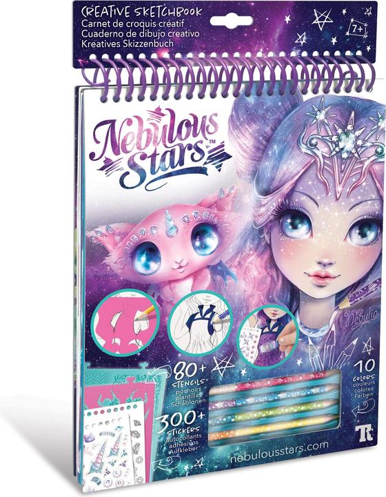 Actual product image Nebulous Stars Creative sketchbook Nebulia