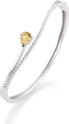 Image du produit Breuning BRACELET - pierre de couleur/brill. 0,33 ct H/si (Or 750/18 K)
