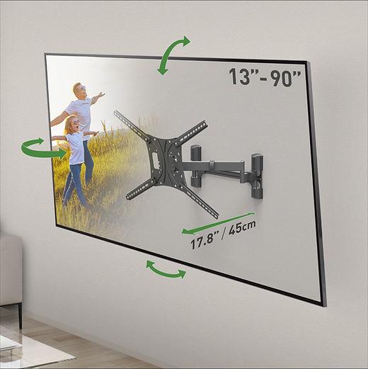 Immagine prodotto Barkan WH 464 (Muro, 90", 60 kg)