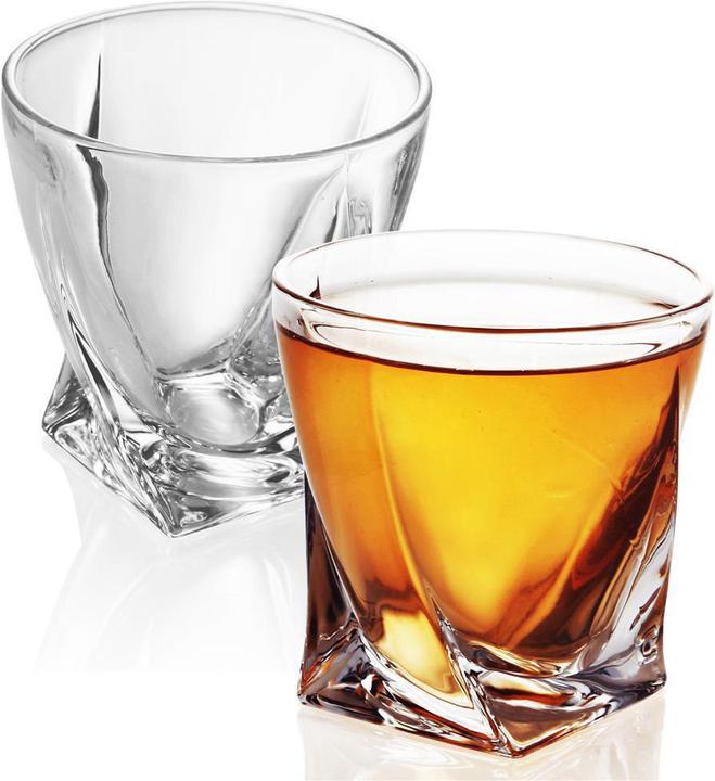Actual product image Intirilife 2x Whisky Glass 'TWISTED (2 x, Whisky glass)