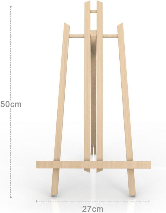 Actual product image Intirilife Table Easel Wood 27 x 50 cm