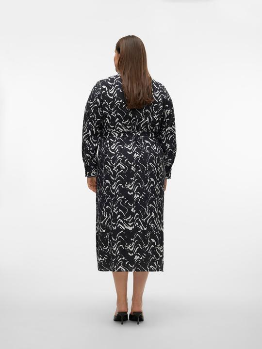 Actual product image Vero Moda VMCCIA Langes Kleid Hemdblusenkleid (48)