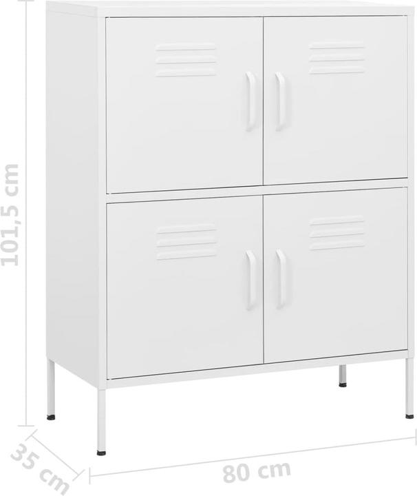 Produktbild VidaXL Samos (80 x 35 x 101.5 cm)