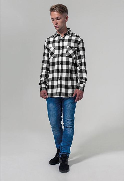 Image du produit Build Your Brand Chemise à carreaux en flanelle (XXL)