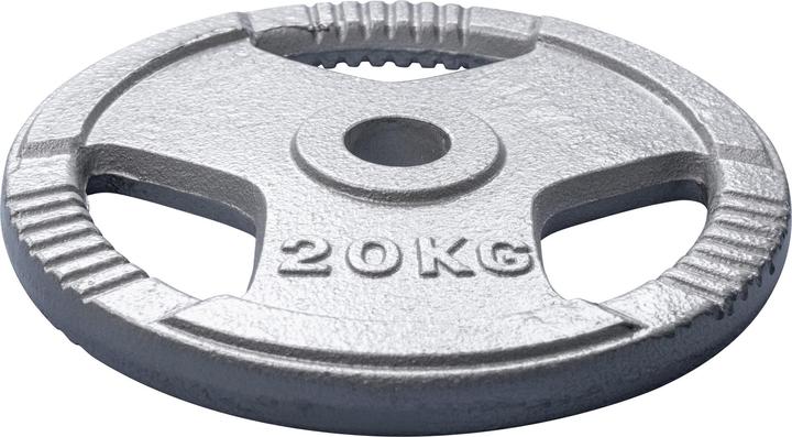 Fitcom Cast iron weight plate 50 mm 20 kg (1 x 20 kg)