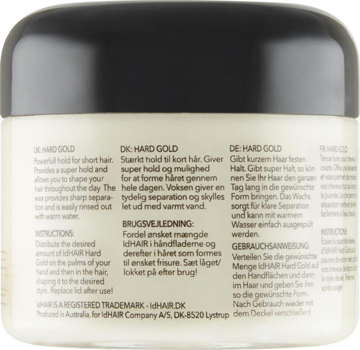 Produktbild IdHair Hard Gold Haarwachs 100 ml (Haarpaste, 100 ml)