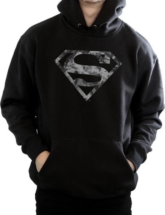 Actual product image Mens Superman Marble Logo Hoodie (L)