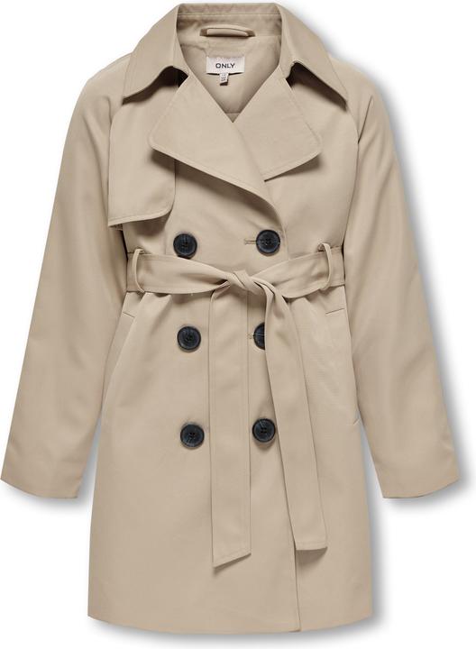 Only Reverskragen Mantel Trenchcoat
