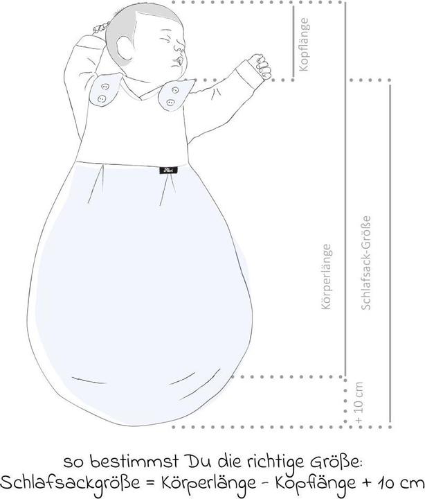 Produktbild Alvi Schlafsäcke Schlafsack Baby-Mäxchen 4 Season Mull - Sand-Beige