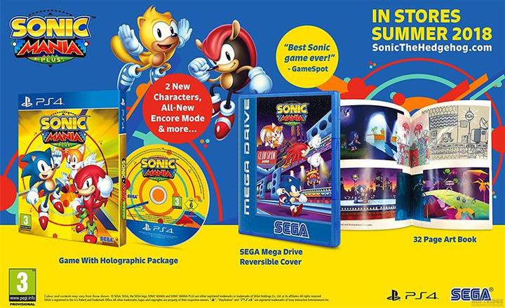 Image du produit Sega Sonic Mania Plus, PS4 (PS4)