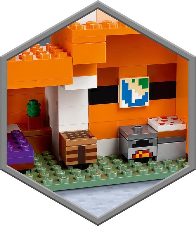 Produktbild LEGO Die Fuchs-Lodge (21178, LEGO Minecraft)