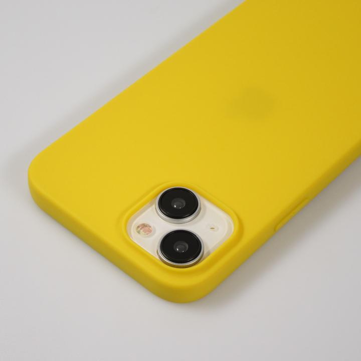 Actual product image PhoneLook Coque Silicone Mat jaune (Apple iPhone 15)