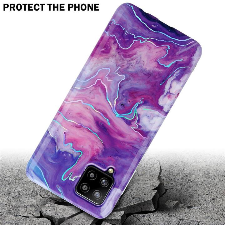 Produktbild Cadorabo IMD TPU Bunter Marmor Cover (Samsung Galaxy A42 5G)
