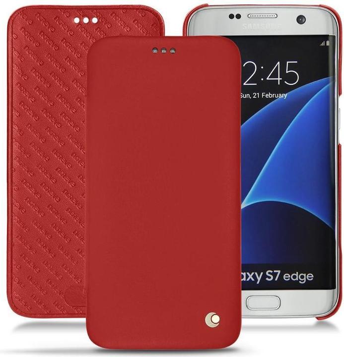 Productafbeelding Noreve Lederen omslag horizontaal (Samsung Galaxy S7 Edge)