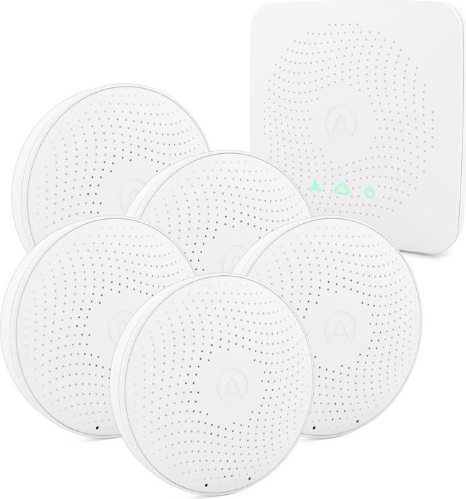 Immagine prodotto Airthings Smart Kit (5x Wave Plus + 1x Hub)