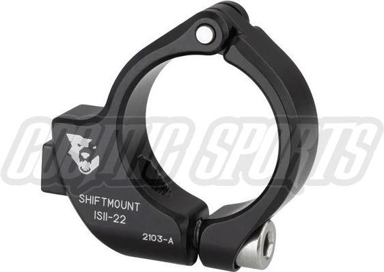 Immagine prodotto Wolf Tooth Morsetto per il montaggio della leva del cambio, Shimano I-Spec II, 22,2 mm