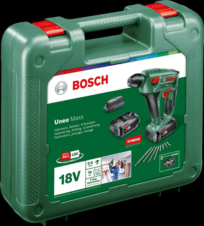 Actual product image Bosch Home & Garden Uneo Maxx (Rechargeable battery operated)