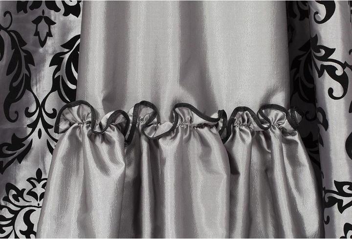Produktbild Wilbers Damen Luxuskleid Marquise, grau/schwarz (38)
